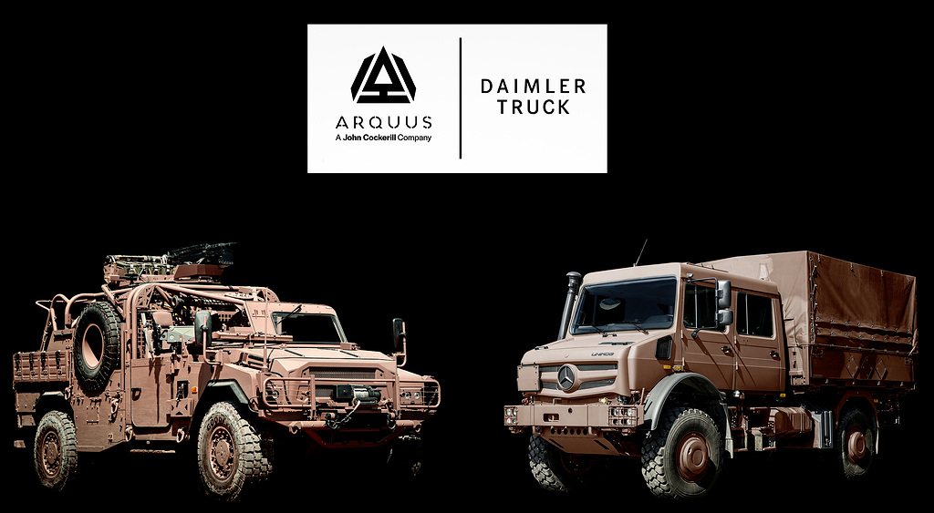 Französisch-deutsche Partnerschaft im Defence-Bereich: ARQUUS und Daimler Truck kooperieren</p>
<p>French-German partnership in the defence sector: ARQUUS and Daimler Truck are joining forces